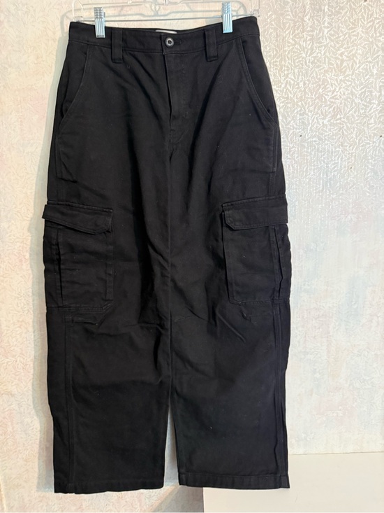 Aritzia Other - Aritzia TNA Womens Sz 4, Black Cargo Pants Relaxed Fit, Workwear, Streetwear